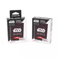 Ilustracja produktu Gamegenic: Star Wars Unlimited - Premium Art Sleeves - Koszulki na Karty - Card Back Red