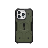 Ilustracja UAG Pathfinder Magsafe - obudowa ochronna do iPhone 15 Pro (olive)