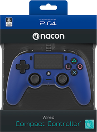 Ilustracja produktu Nacon PS4 Compact Controller Niebieski