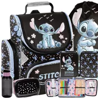 Ilustracja produktu Paso Zestaw Szkolny 5el. Stitch Tornister DS25GG-525 + Piórnik DS25GG-P001 + Worek DS25GG-712