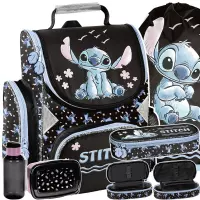 Ilustracja produktu Paso Zestaw Szkolny 5el. Stitch Tornister DS25GG-525 + Piórnik DS25GG-013 + Worek DS25GG-712