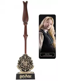 Ilustracja produktu Harry Potter Długopis Różdżka + Stojak z Zakładką 3D - Luna Lovegood