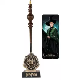 Ilustracja Harry Potter Długopis Różdżka + Stojak z Zakładką 3D - Minerva McGonagall