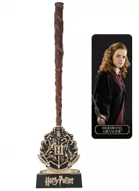 Ilustracja produktu Harry Potter Długopis Różdżka + Stojak z Zakładką 3D - Hermiona Granger