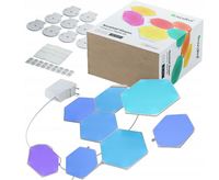 Ilustracja produktu Nanoleaf Hexagons Starter Kit - panele świetlne (9 paneli, 1 kontroler)