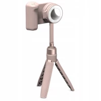 Ilustracja produktu ShiftCam SnapGrip Creator Kit - uchwyt do telefonu do fotografii mobilnej (MagSafe) (chalk pink)
