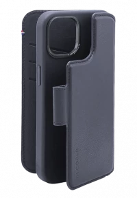 Ilustracja produktu Decoded Detachable Wallet – skórzana obudowa ochronna do iPhone 14 Plus kompatybilna z MagSafe (navy)