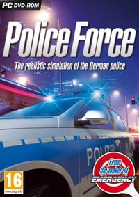 Ilustracja Police Force - The realistic simulation of the German police (PC) DIGITAL