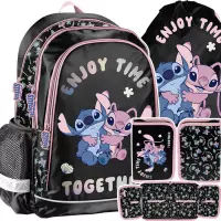 Ilustracja produktu Paso Zestaw Szkolny 3el. Stitch Together Plecak  DS25AA-081 + Piórnik DS25AA-P001BW + Worek DS25AA-712