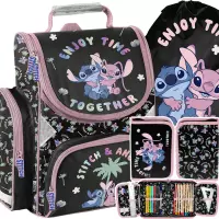 Ilustracja produktu Paso Zestaw Szkolny 3el. Stitch Together Tornister DS25AA-525 + Piórnik DS25AA-P001 + Worek DS25AA-712