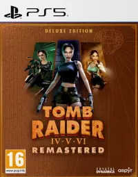 Ilustracja produktu PS5: Tomb Raider IV-VI Remastered Starring Lara Croft: Deluxe Edition PL (PS5)