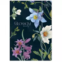 Ilustracja produktu Interdruk Teczka z Gumką A4 Hybrid Fiori 367273
