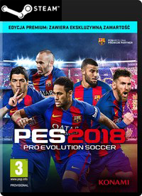 Ilustracja DIGITAL Pro Evolution Soccer 2018 Edycja Premium (PC) (klucz STEAM)