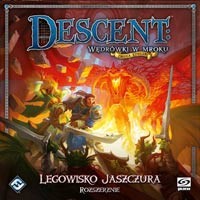 Ilustracja Galakta Descent: Legowisko Jaszczura