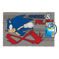 Ilustracja Wycieraczka pod Drzwi Sonic The Hedgehog 60x40 cm