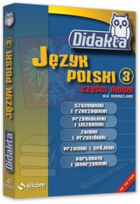 Ilustracja Didakta - Język polski 3 - Części mowy - Program do tablicy interaktywnej - (licencja do 20 stanowisk)