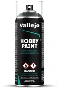 Ilustracja produktu Vallejo: 28.026 - Hobby Paint Spray - Dark Green (400 ml)