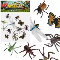Ilustracja Mega Creative Gumowe Owady Insekty 545335