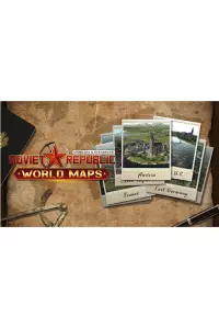 Ilustracja produktu Workers & Resources: Soviet Republic - World Maps PL (DLC) (PC) (klucz STEAM)