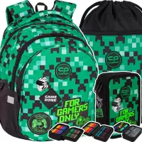 Ilustracja produktu CoolPack Zestaw Szkolny Game Zone 3el. Plecak F029826+ Piórnik F067826 + Worek F070826