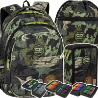 Ilustracja CoolPack Zestaw Szkolny Adventure Park 3el. Plecak F029672 + Piórnik  F067672 + Worek F070672