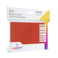Ilustracja produktu Gamegenic: Matte Prime CCG Sleeves (66x91 mm) - Koszulki na Karty - Red 100 sztuk