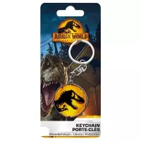 Ilustracja Brelok Jurassic Park - Bursztyn