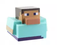 Ilustracja  Kaczka do Kąpieli Minecraft Steve