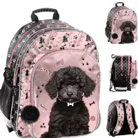 Ilustracja Paso Plecak Szkolny Black Dog PP25DB-090