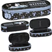 Ilustracja produktu Paso Piórnik Tuba Usztywniona Stitch Niebieski DS25GG-013