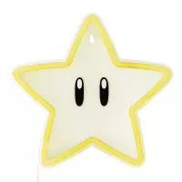 Ilustracja Lampka Neonowa Ścienna Super Star 