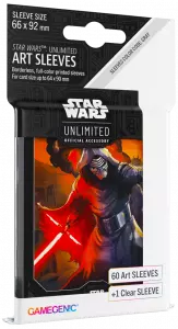 Ilustracja produktu Gamegenic: Star Wars Unlimited - Art Sleeves - Kylo Ren - Koszulki na karty