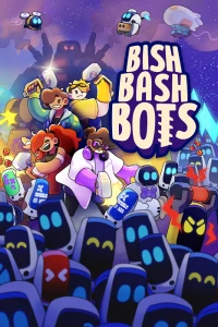 Ilustracja produktu Bish Bash Bots (PC) (klucz STEAM)