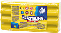 Ilustracja Astra Plastelina 1kg Żółta 303111002
