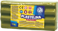 Ilustracja Astra Plastelina 1kg Oliwkowa 303111018