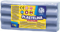 Ilustracja Astra Plastelina 1kg Błękitna 303111014