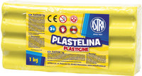 Ilustracja Astra Plastelina 1kg Cytrynowa 303111004