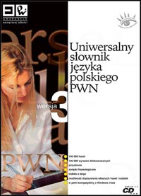 Ilustracja Uniwersalny słownik języka polskiego PWN wersja 3