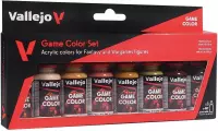 Ilustracja produktu Vallejo: 72.187 - Game Color Set - Skin Tone (8 x 18 ml)