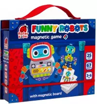 Ilustracja Magnetic game: Roboty