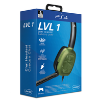 Ilustracja produktu PDP PS4 Słuchawki Headset LvL.1 New Green Camo