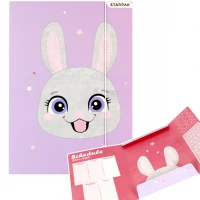 Ilustracja produktu Starpak Teczka z Gumką A4 Rabbit 536513