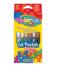 Ilustracja Colorino Pastele Olejne Kids 12 Kolorów 14052PTR