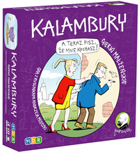Ilustracja produktu Gierki małżeńskie: Kalambury Rysunki A. Mleczki