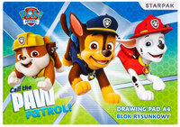 Ilustracja produktu Starpak Psi Patrol Blok Rysunkowy A4 352966