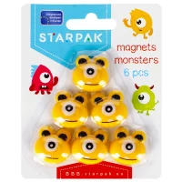 Ilustracja Starpak Magnesy Potworki 6szt. 481539