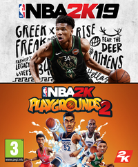 Ilustracja Zestaw NBA 2K19 + NBA 2K Playgrounds 2 (PC) DIGITAL (klucz STEAM)