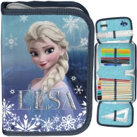 Ilustracja produktu Paso Piórnik Dwuklapkowy z Wyposażeniem Disney Frozen DF24RR-P001