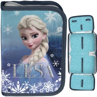 Ilustracja produktu Paso Piórnik Dwuklapkowy bez Wyposażenia Disney Frozen DF24RR-P001BW