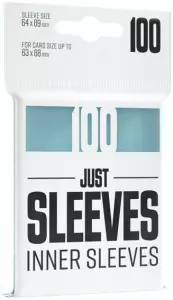 Ilustracja Gamegenic: Just Sleeves - Inner Standard Card Game Sleeves (64x89 mm) - Koszulki na Karty - 50 sztuk